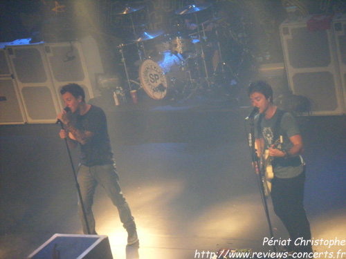 Simple Plan aux Docks de Lausanne le 8 septembre 2011