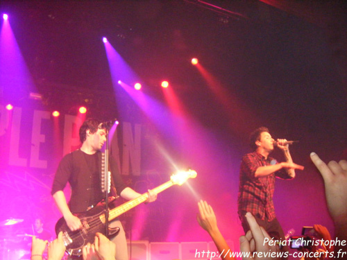 Simple Plan  la Salle des Ftes de Thnex le 15 mars 2012