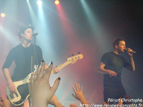 Simple Plan  la Salle des Ftes de Thnex le 15 mars 2012