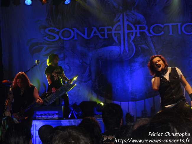 Sonata Arctica au Bataclan de Paris le 14 novembre 2012