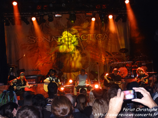 Sonata Arctica au Bataclan de Paris le 14 novembre 2012