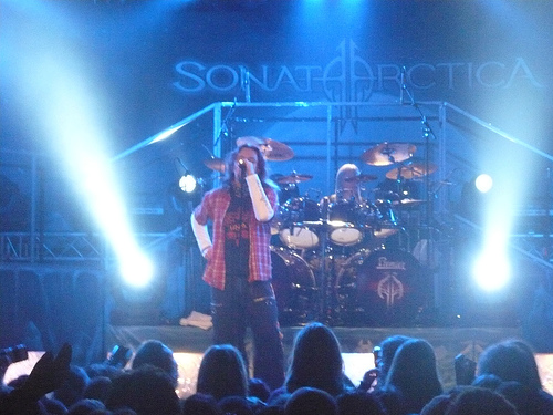 Sonata Arctica  l'Elyse Montmartre de Paris le 13 novembre 2007