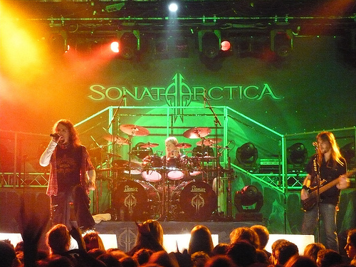 Sonata Arctica à l'Elysée Montmartre de Paris le 13 novembre 2007