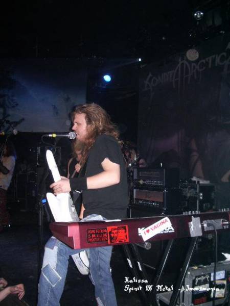 Sonata Arctica au Trabendo de Paris le 30 avril 2006