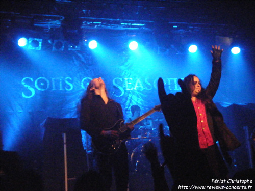 Sons Of Seasons  l'Elyse Montmartre le 7 novembre 2009