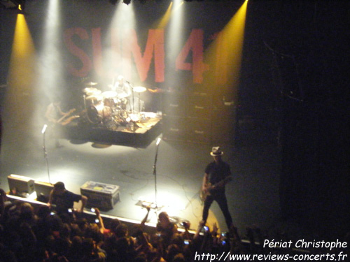 Sum 41 aux Docks de Lausanne le 31 aot 2010