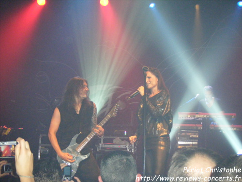 Tarja Turunen au Bataclan de Paris le 10 octobre 2010