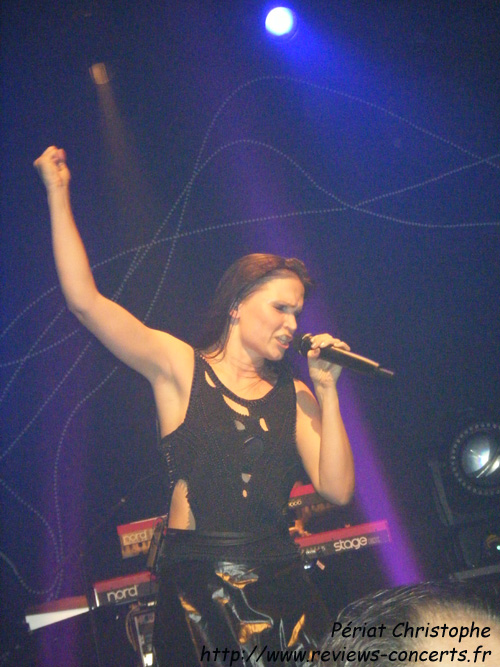 Tarja Turunen au Bataclan de Paris le 10 octobre 2010