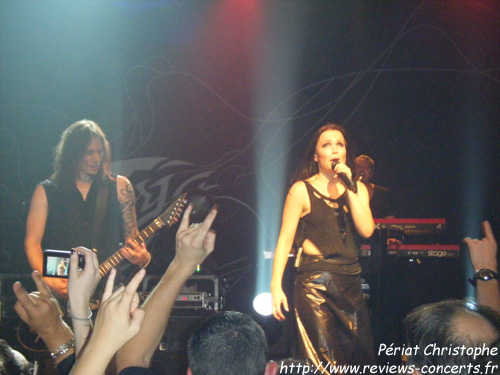 Tarja Turunen au Bataclan de Paris le 10 octobre 2010