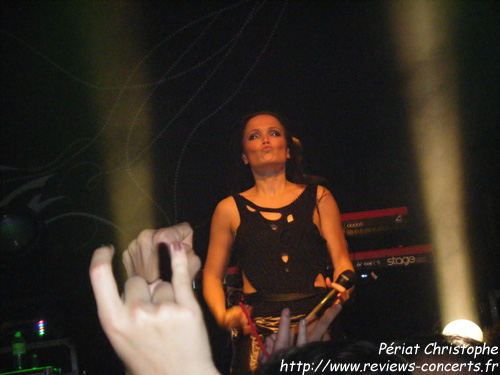 Tarja Turunen au Bataclan de Paris le 10 octobre 2010