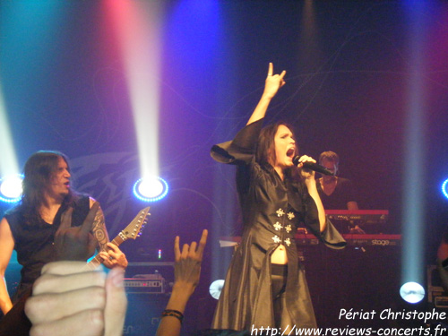 Tarja Turunen au Bataclan de Paris le 10 octobre 2010