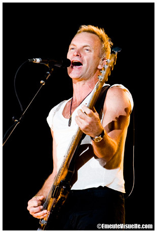 The Police au Stade de France de Paris le 30 septembre 2007