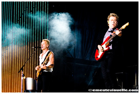 The Police au Stade de France de Paris le 30 septembre 2007