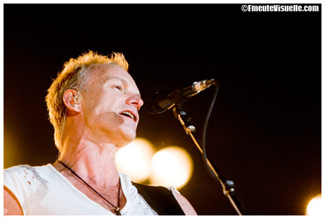 The Police au Stade de France de Paris le 30 septembre 2007