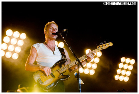 The Police au Stade de France de Paris le 30 septembre 2007