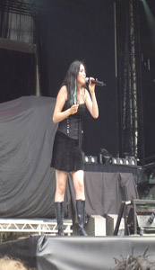 Within Temptation au Parc des Princes de Paris le 25 juin 2005