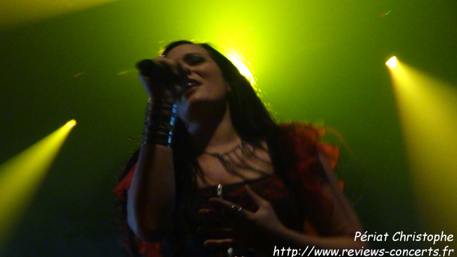 Xandria au Bataclan de Paris le 4 novembre 2012