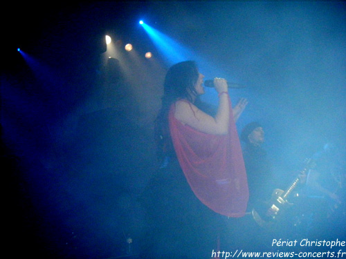 Xandria aux Docks de Lausanne le 14 avril 2012