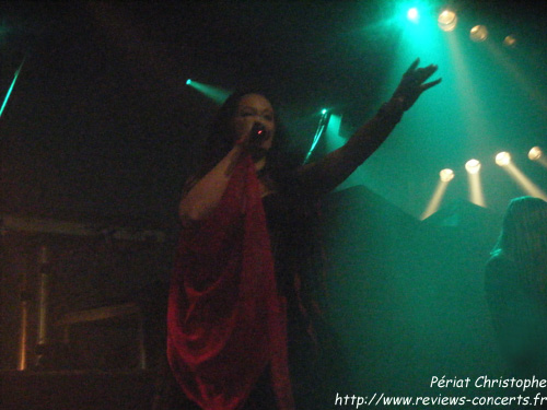 Xandria aux Docks de Lausanne le 14 avril 2012