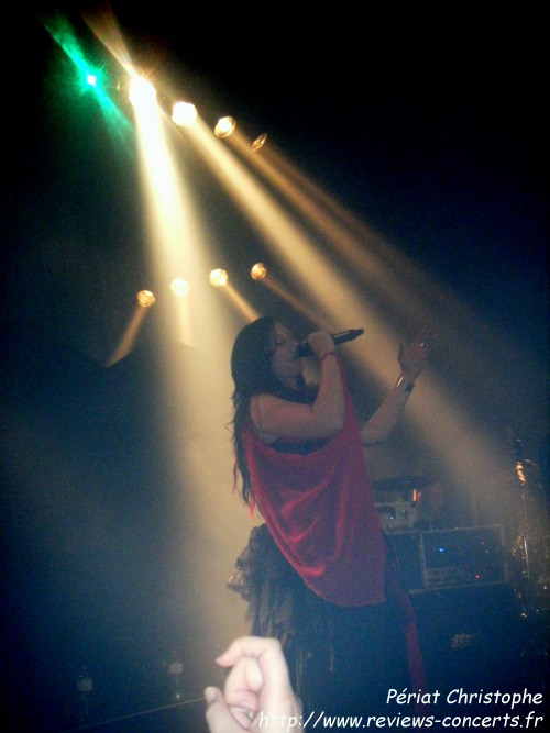 Xandria aux Docks de Lausanne le 14 avril 2012