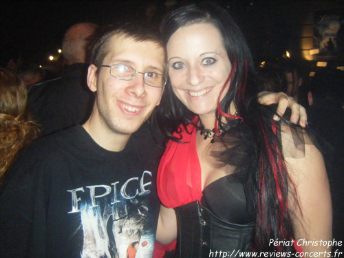 Xandria aux Docks de Lausanne le 14 avril 2012