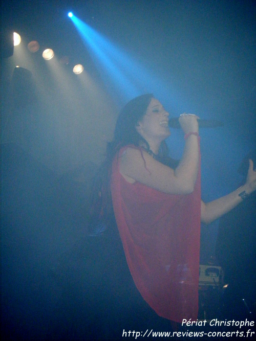 Xandria aux Docks de Lausanne le 14 avril 2012